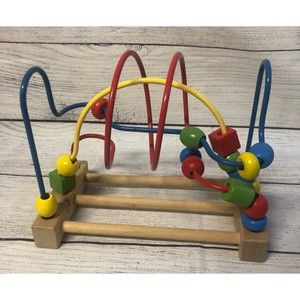 Beluga Baby Wooden Bead Maze